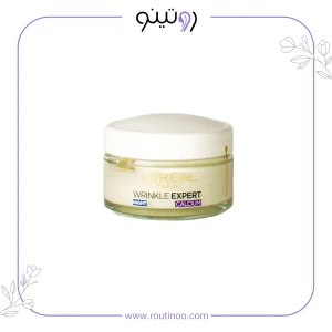 کرم ضد چروک روز لورال کلسیم LOreal Wrinkle Expert 55